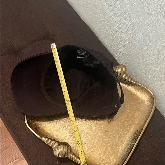 #1591**Harley-Davidson Black Cap with White Winged 115 Logo - Picture 11 of 16